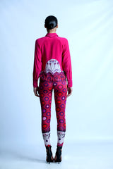 Guhergan Pink Silk Shirt