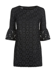 Ketta Lace Dress With Frill Sleeve