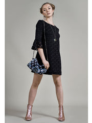 Ketta Lace Dress With Frill Sleeve