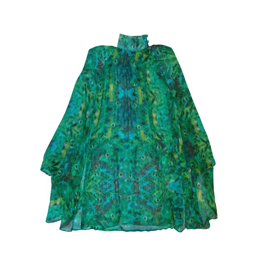 Green Tragopan Dress