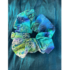 Dacinis Printed Silk Scrunchie
