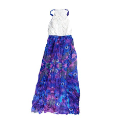 Grenadier Maxi Silk Dress