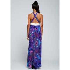 Grenadier Maxi Silk Dress