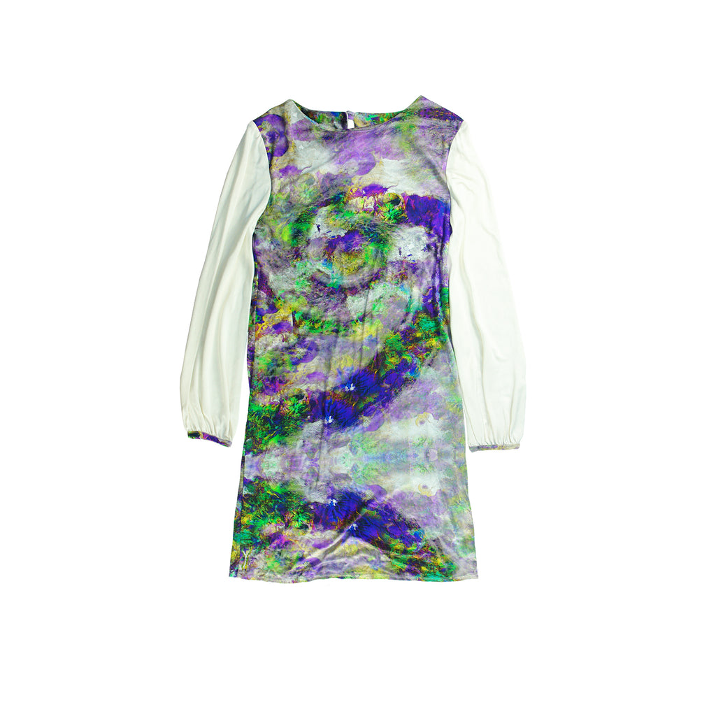 Printed Tammy Silk Jersey Dress