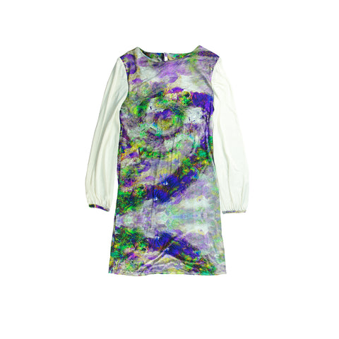Printed Tammy Silk Jersey Dress