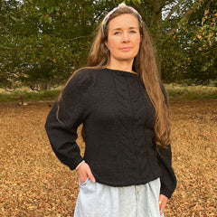 Calla Hank-Knitted Alpaca + Silk Jumper