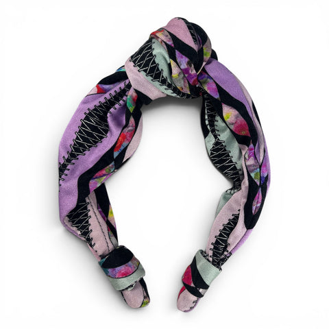 Morelle Knotted Silk Headband