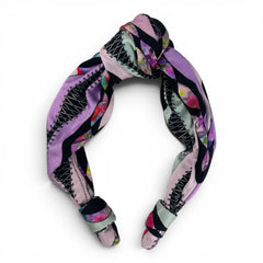 Morelle Knotted Silk Headband