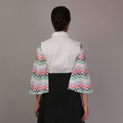 Oza Embroidered Cotton Shirt
